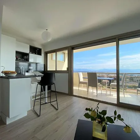 Appartement Avec Vue Mer, Piscine, Tennis Et Parking - Antibes - Fr-1-252-159 Exterior photo