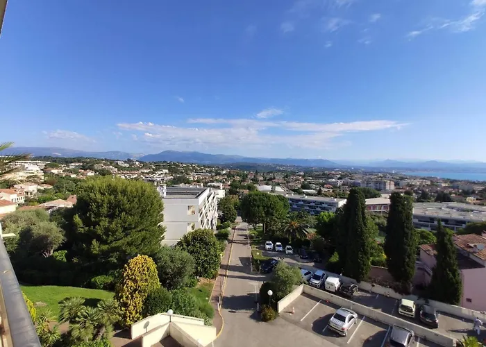 Appartement Avec Vue Mer, Piscine, Tennis Et Parking - Antibes - Fr-1-252-159
